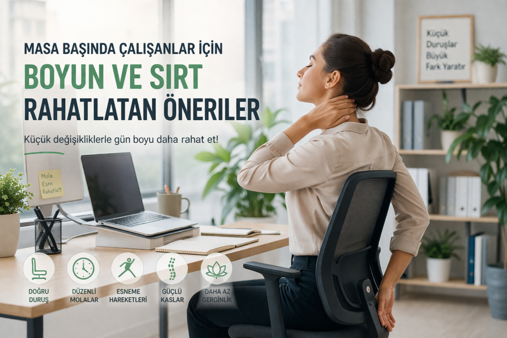 Ergonomik ofis rahatlama önerileri
